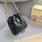 195 folding boxsize&iuml;&frac14;�21&Atilde;�20LV Coussin Bucket embossed bucket bag handbag shoulder bag