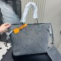 195 with folding boxSize 34.29cmLv Neverfull denim shopping bag is definitely an entry