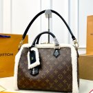 205 Pack Folding Gift Box LV 25 AutumnWinter Ski Series Plush Teddy Speedy 30 Pillow Bag