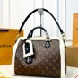 205 Pack Folding Gift Box LV 25 AutumnWinter Ski Series Plush Teddy Speedy 30 Pillow Bag