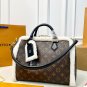 205 Pack Folding Gift Box LV 25 AutumnWinter Ski Series Plush Teddy Speedy 30 Pillow Bag