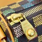 215 fold gift box LV 2025 springsummer new checkerboard pillow bag handbag, made of multi