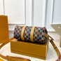 215 fold gift box LV 2025 springsummer new checkerboard pillow bag handbag, made of multi
