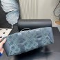 230 (without box)Size 45.34cmLv denim tote bag travel bag, embossed with Monogram patt