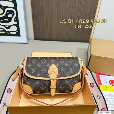 265 (Folding Box Airplane Box) Steel Hardware Upgraded FabricSize 25 &Atilde;� 16LV Louis Vu