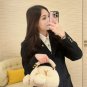 Adored by LV's new plush cap#How could a handbag have such a cute bagThe furry texture