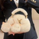 Adored by LV's new plush cap#How could a handbag have such a cute bagThe furry texture_2280