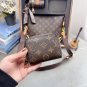 Box set LV classic chain crossbody bagCard package mouth red envelopeVintage and trend