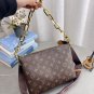 Box set LV classic chain crossbody bagCard package mouth red envelopeVintage and trend
