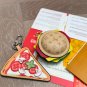 Burger &iuml;&iquest;&yen; 140 Pizza &iuml;&iquest;&yen; 130 BoxLV Burger Pizza Pendant Keychain Bag HangerLouis Vuitton