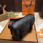 Chip version P220 with folding box size 20 13LV Mini Satchel Black Flower Postman Bag