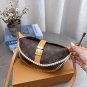 Comes with a foldable gift boxLV Pochette Mia handbag from Louis Vuitton, featuring clas_2347
