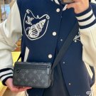 Easy to handle LV bosphore camera bag  Handsome on topBlack warrior on top is really co