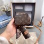gift box packagingValue Box Round Cake Bag+Lipstick Bag+WalletScarf LV round pancake b