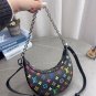 Great value box set  Lv Crescent Moon Card bag lipstick pouchSize 22  12cm p140