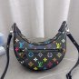 Great value box set Lv Crescent Moon Card bag lipstick pouchSize 22 12cm p140