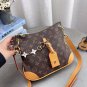 Great value box set  Lv croissant Card bag lipstick pouchSize 25  21cm