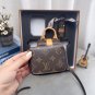 Great value box set  Lv small box phone bag Card bag Lipstick bag scarfSize 16  1