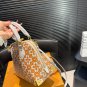 Large size P190, small size P180 with folding box LV gold and white flower shell handbag