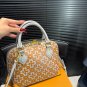 Large size P190, small size P180 with folding box LV gold and white flower shell handbag