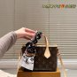 Leather version counter packaging P160LV's new ultra mini Neverfull BB is both milk and