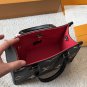 Leather version p145LV Onthego Jungle PackFolding gift box original single quality Lv