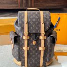 Leather version p160LV Louis Vuitton  Christopher BackpackDear friends, today we brin