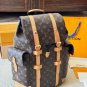 Leather version p160LV Louis Vuitton  Christopher BackpackDear friends, today we brin