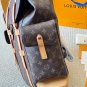 Leather version p160LV Louis Vuitton  Christopher BackpackDear friends, today we brin