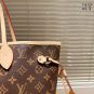 Leather version P175Lv Leather L Home Neverfull Medium Shopping Bag! An entry-level styl