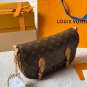Leather version p195LV x Grace Coddington collaboration cat ESCAPEMeowgram crossbody bag