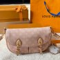 Leather version p195LV x Grace Coddington collaboration cat ESCAPEMeowgram crossbody bag_1898