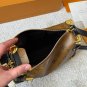 Leather version p205Gu Ailing's same style showcase small boxLV Side Trunk Valley Aili