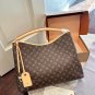 Leather version p210 gift box packagingLv Louis Vuitton  AgainExpress Commuter Underar