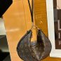LV Crescent Bag Half Moon Bag Underarm Bag Comes with Extension Belt