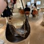 LV Crescent Bag Half Moon Bag Underarm Bag Comes with Extension Belt