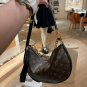 LV Crescent Bag Half Moon Bag Underarm Bag Comes with Extension Belt