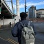 LV denim backpack