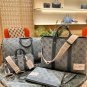 LV denim shopping bag