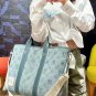LV denim shopping bag_844