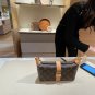 LV new vintage lunch box bagThe magnetic buckle also has a large internal capacity that