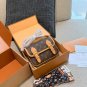 LV Satchel Mini Postman Bag p185LV Satchel mini mailman bag, classic Monogram distressed