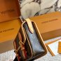 LV Satchel Mini Postman Bag P200LV Satchel mini mailman bag, classic Monogram distressed_1494