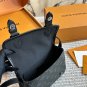 LV Satchel Mini Postman Bag P200LV Satchel mini mailman bag, classic Monogram distressed_1495