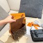 LV Satchel Mini Postman Bag P200LV Satchel mini mailman bag, classic Monogram distressed_1539