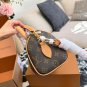 LV Speedy 20 Pillow Pack p195LV Speedy 20 Pillow Bag, Classic Monogram Old Flower Canvas