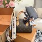 LV Speedy 20 Pillow Pack P205LV Speedy 20 Pillow Bag, Classic Monogram Old Flower Canvas