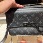 LvLouis Vuitton Steamer Black Flower Black Warrior Crossbody Postman BagThe mailman bag