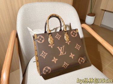 one hundred and fiftyboxlessLV onthego Louis Vuitton Jungle BagSize 35cm
