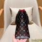 one hundred and fifty-fiveboxlessLV onthego Louis Vuitton Black Tri Color Jungle Bag